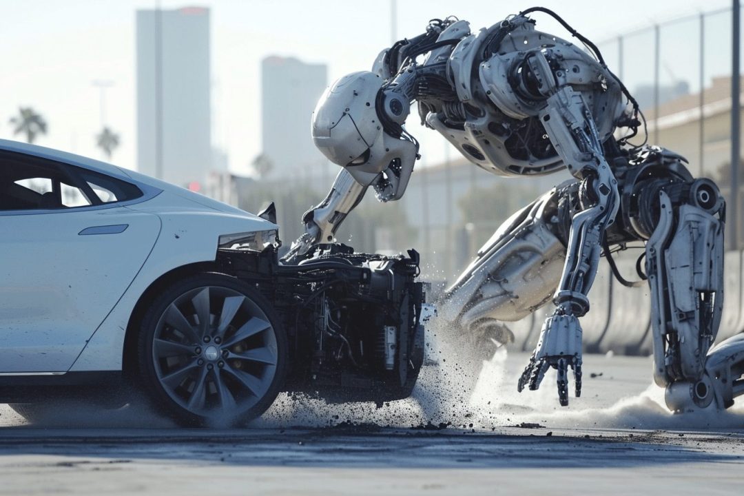 un salarié de tesla attaque l’entreprise en justice après une agression présumée par un robot sur son lieu de travail, réclamant 51 millions de dollars de dédommagement. découvrez les détails de cette affaire inédite.