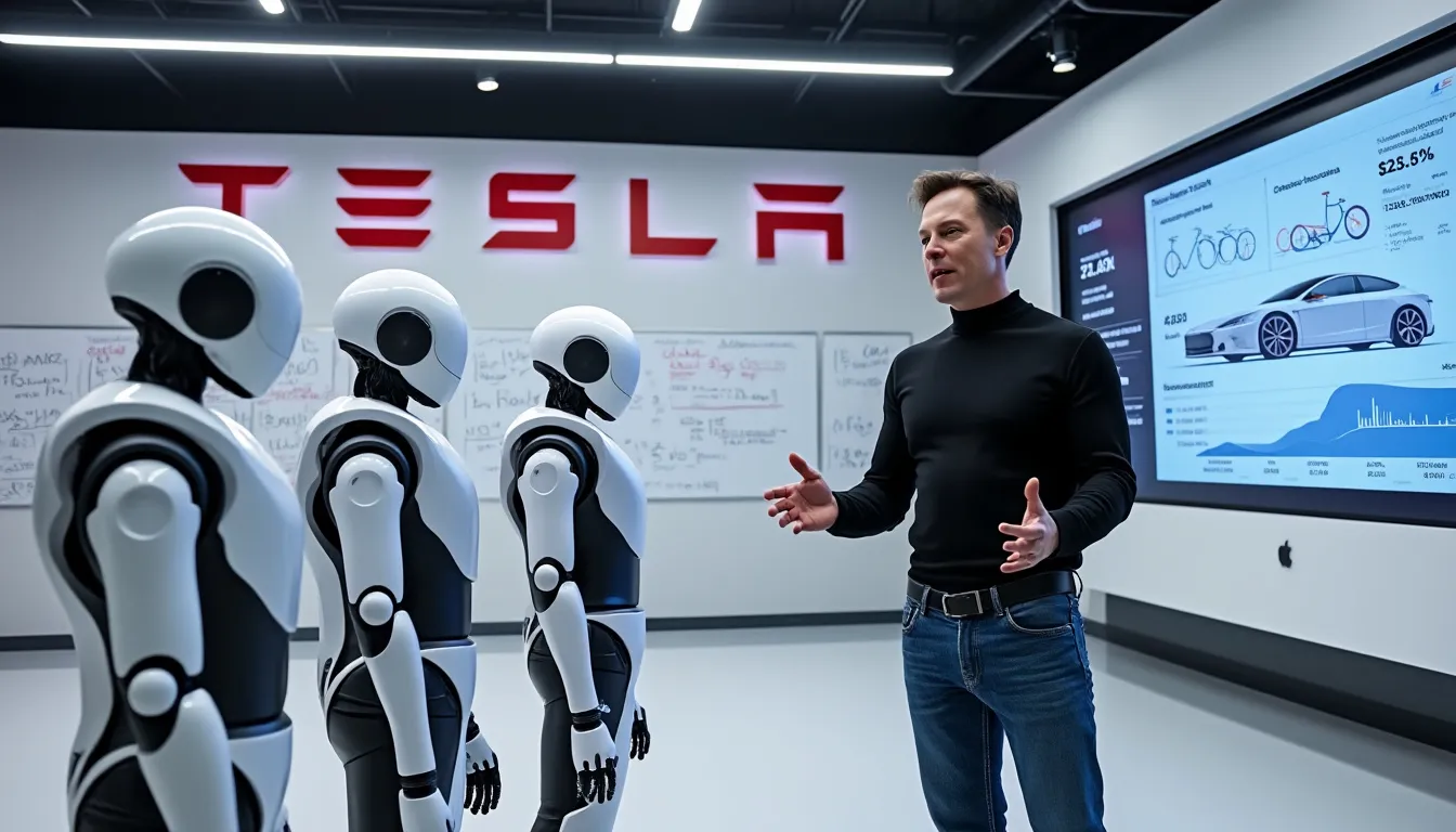 découvrez comment tesla façonne l'avenir des robots grâce à ses avancées technologiques et ses innovations dans l'intelligence artificielle. analyse des enjeux et opportunités de la robotique selon tesla.