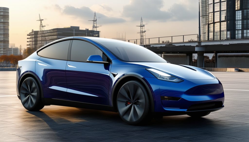 découvrez la tesla model y premium avec sa nouvelle batterie innovante et une autonomie réduite, optimisée pour une performance améliorée et une expérience de conduite unique.