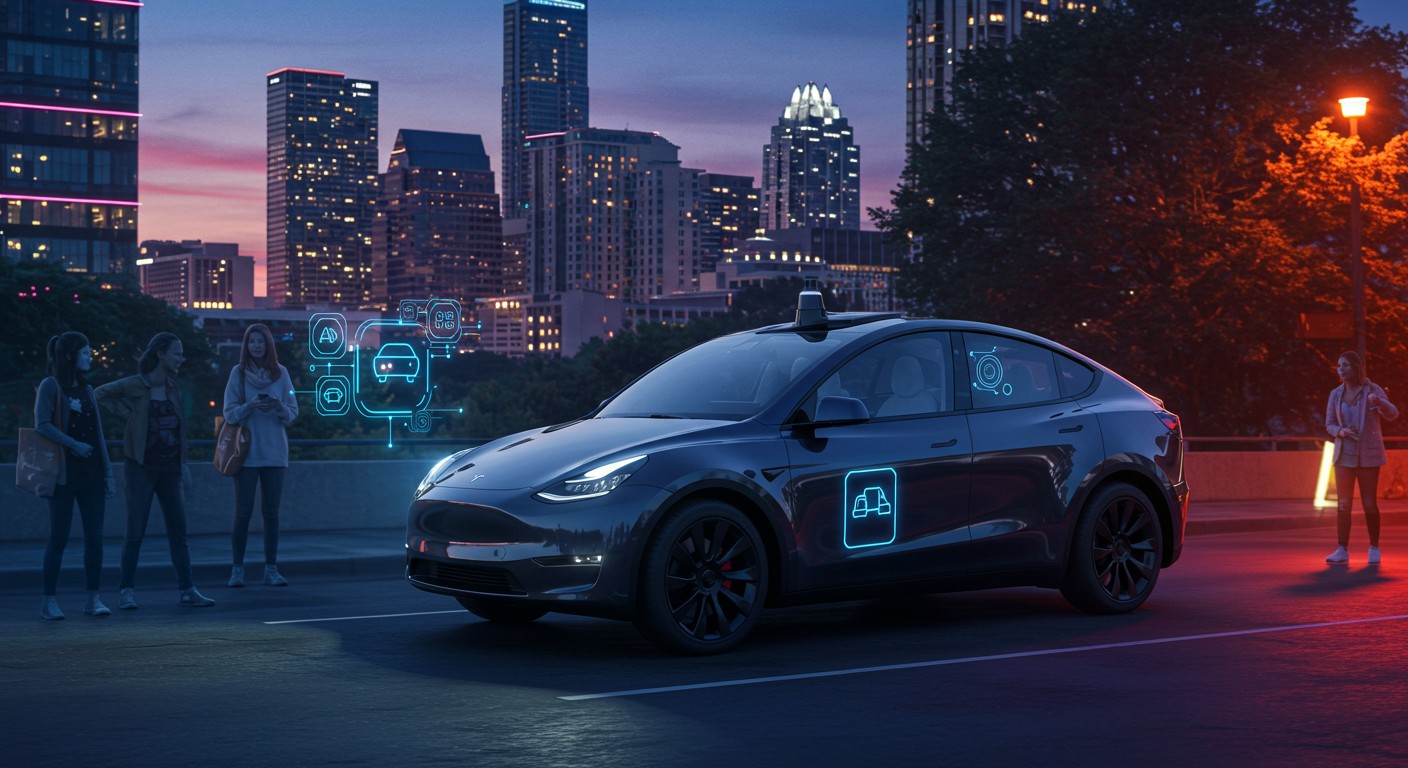 tesla lance ses robotaxis autonomes à dallas et houston, offrant une nouvelle ère de transport innovant et sans conducteur dans ces grandes villes texanes.